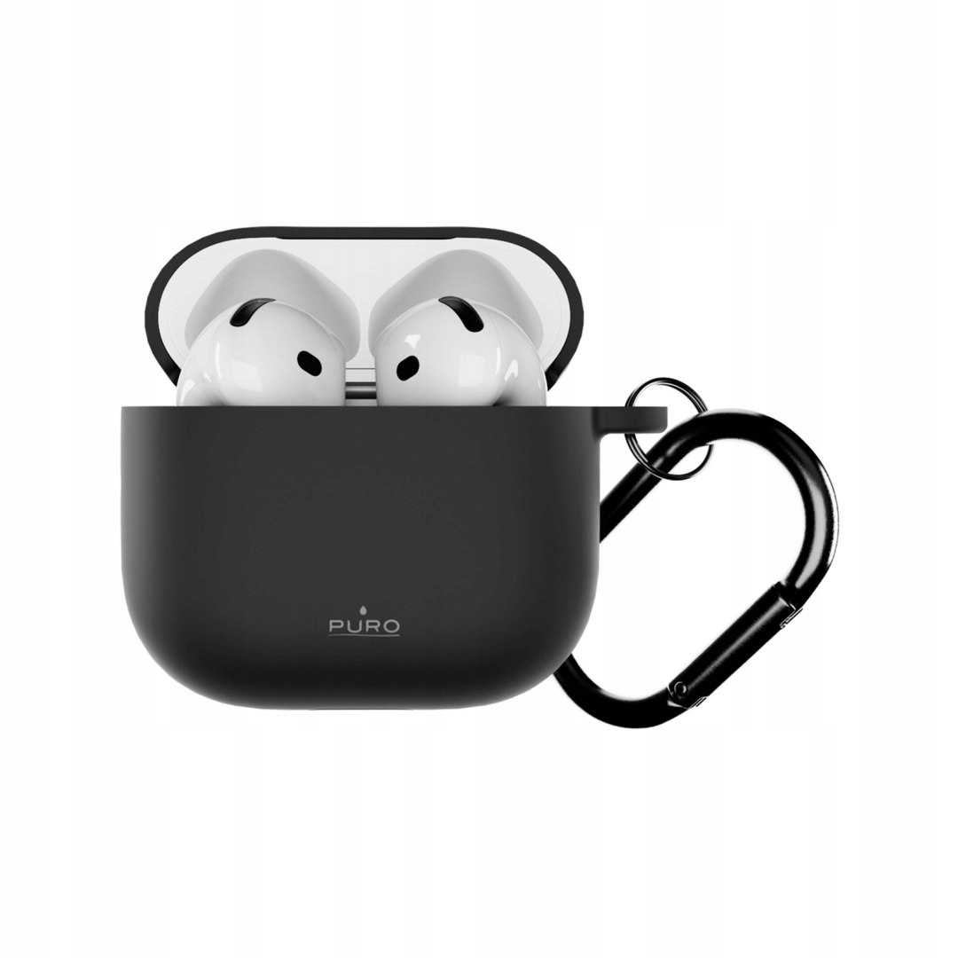 Etui pokrowiec na słuchawki AirPods 4 Icon czarny