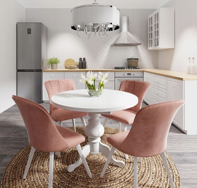 Stół okrągły Jarych 90x90x75cm rozkładany do 130cm Marka Jarych