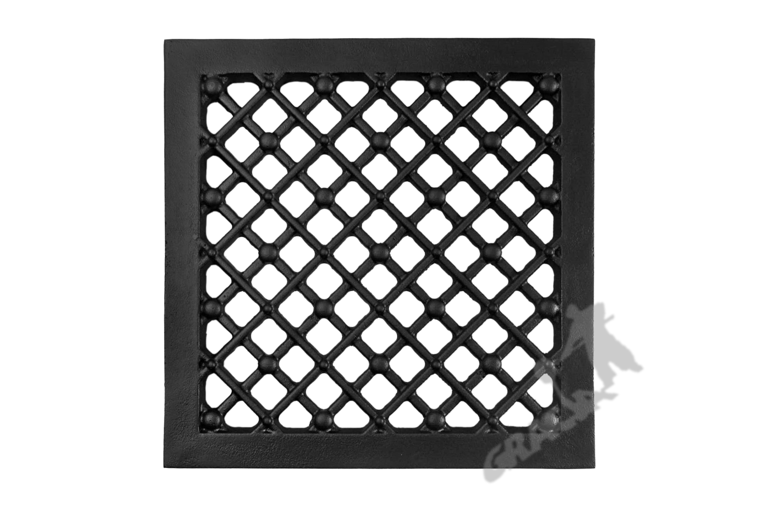 Kratka Wentylacyjna P06 25X25 CM Żeliwna Retro Wylot