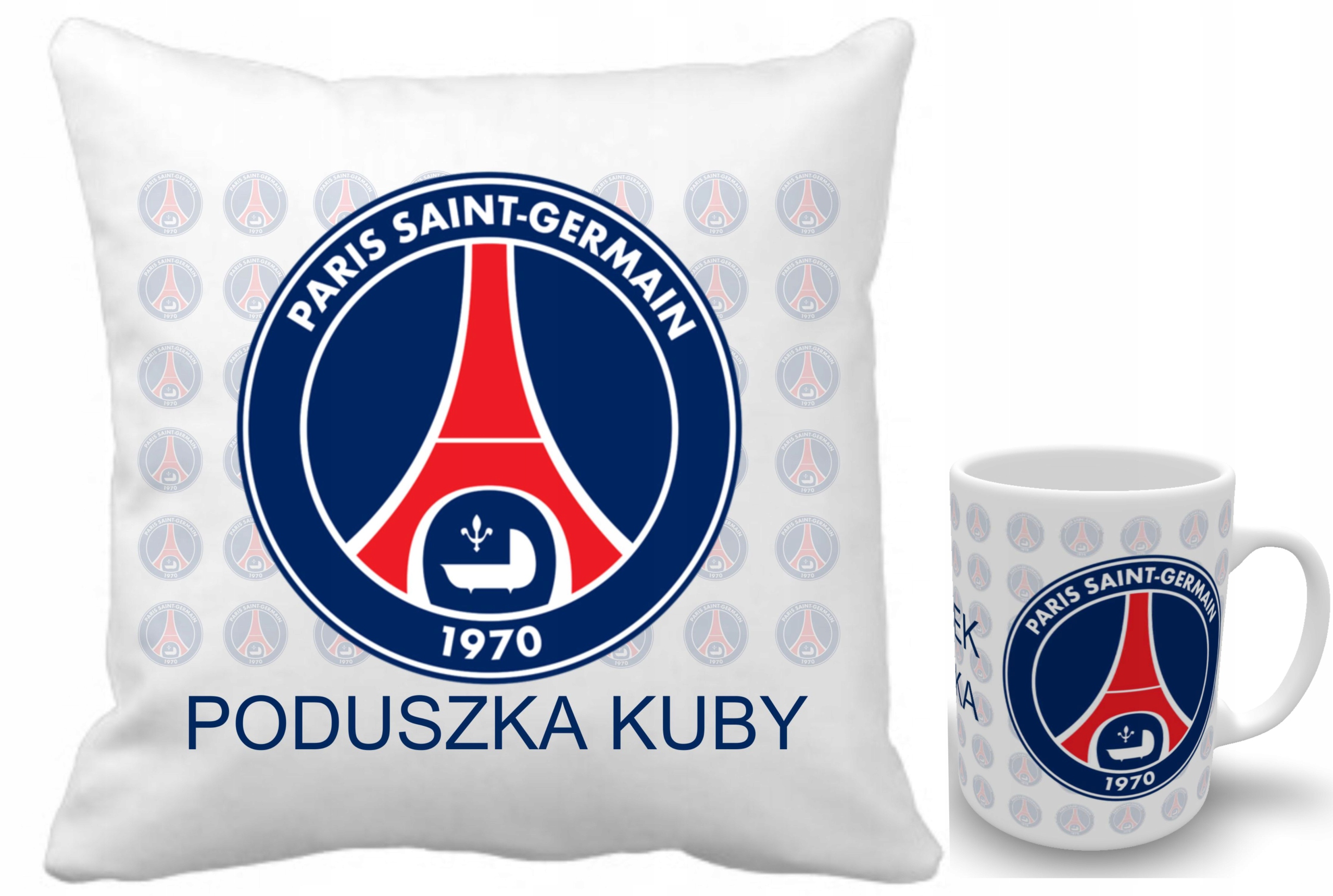 

Paris Saint-germain Zestaw Poduszka+kubek Imię