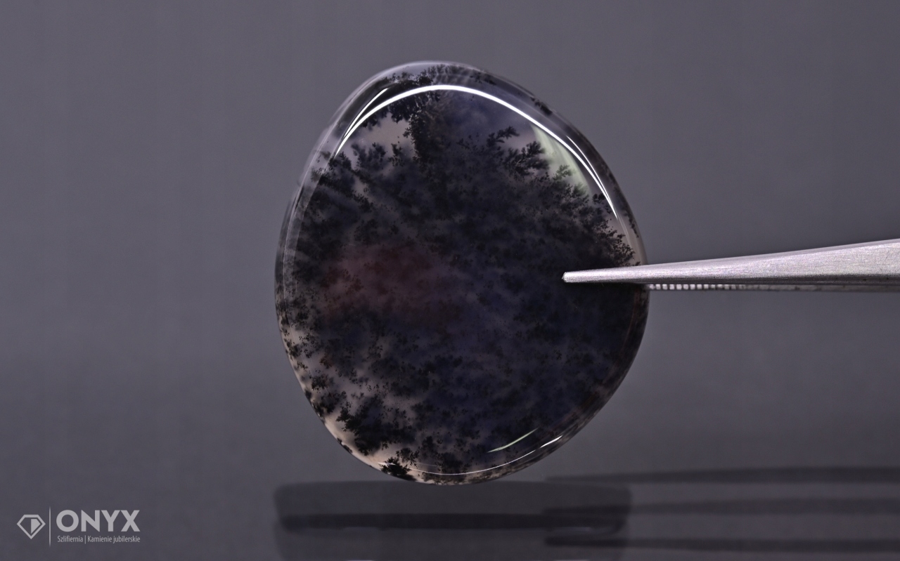 Dendritový achát z Kazachstánu nepravidelná destička