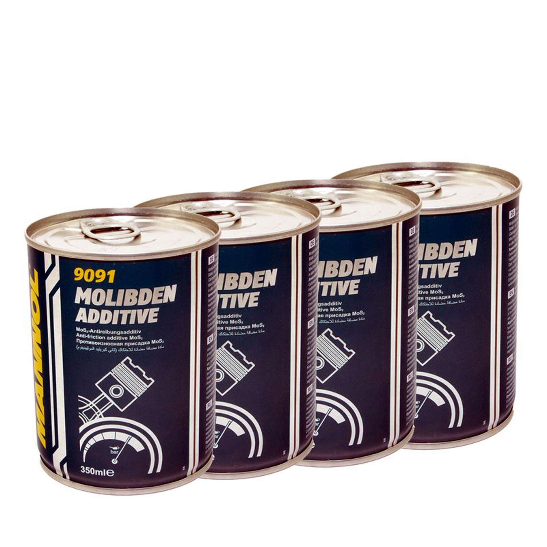 

4 szt Mannol 9991 Dodatek Do Oleju Molibden Mos2