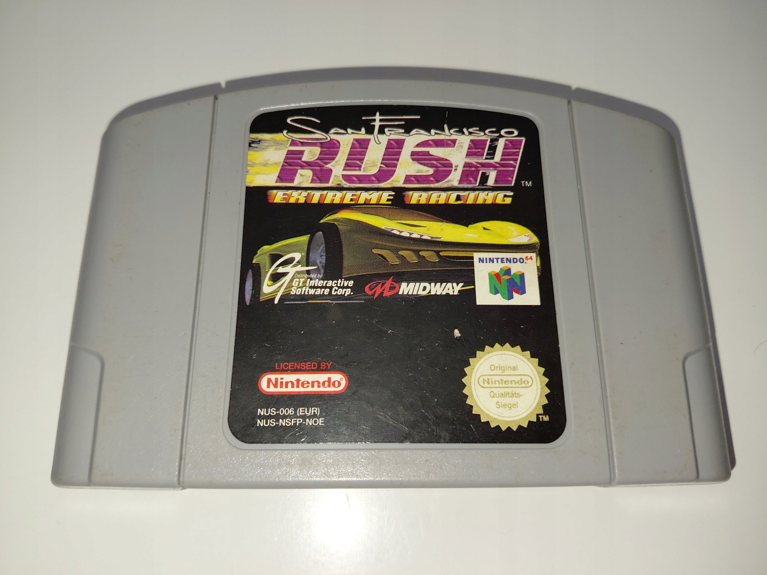 SAN FRANCISCO RUSH EXTREME RACING Nintendo 64 pudełkowa