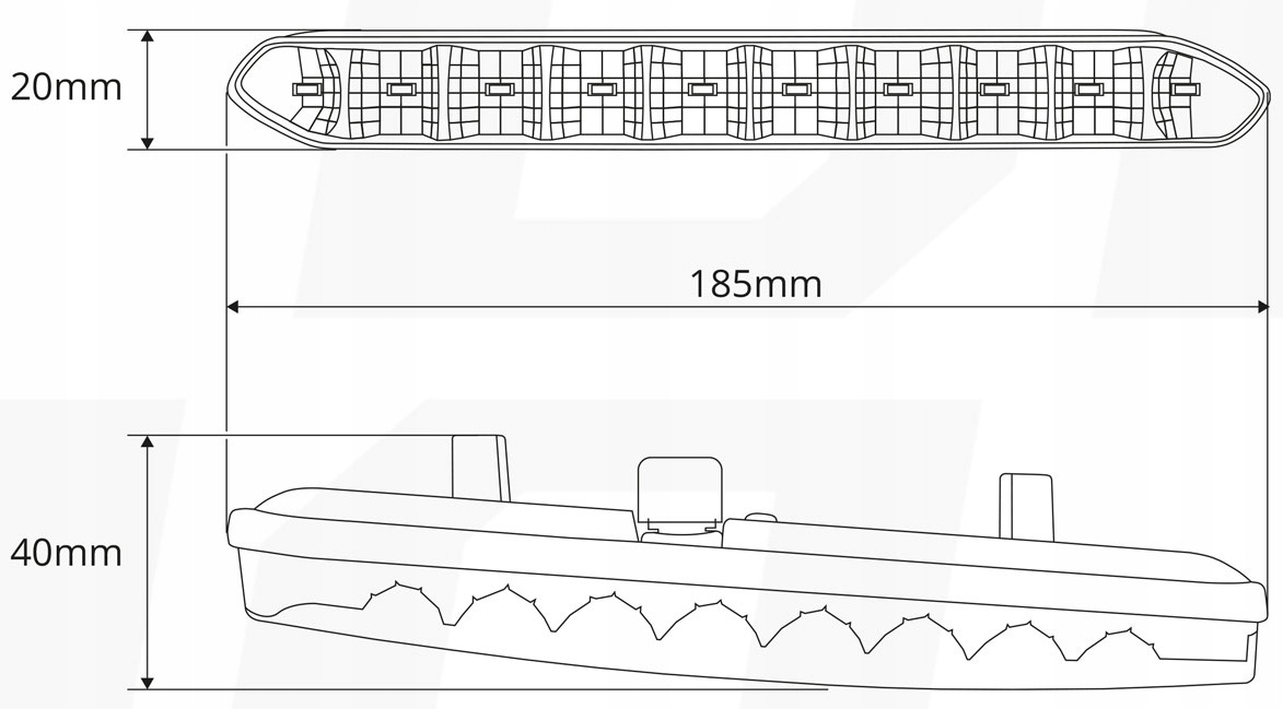 ŚWIATŁA LED DZIENNE DO JAZDY DZIENNEJ BIAŁE LED DRL 12/24V HOMOLOGACJA Rodzaj lampy uniwersalna