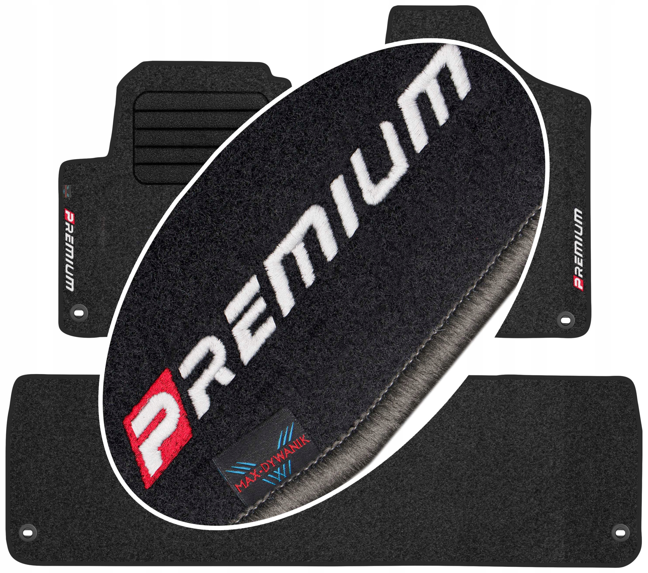 Vw Sharan I 5 míst 1998-2010 Velurové autokoberce