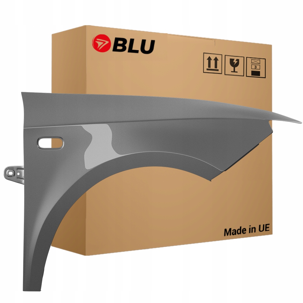 Blu Blatník Seat Ibiza IV 4 6J LA7Y pravý šedý 08-17 přední ZinnGrau