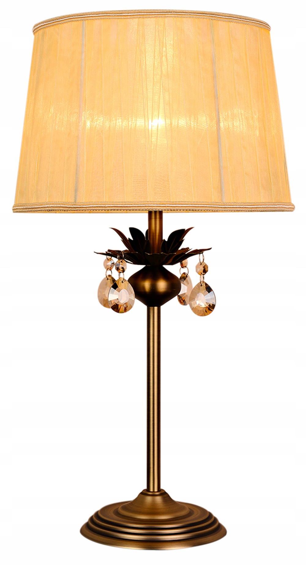 Lampička s kryštálikmi 60W E27 Adonis Candellux