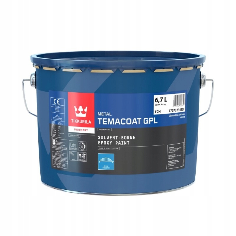 Temacoat Gpl povrchová úprava barva T1 9,2L