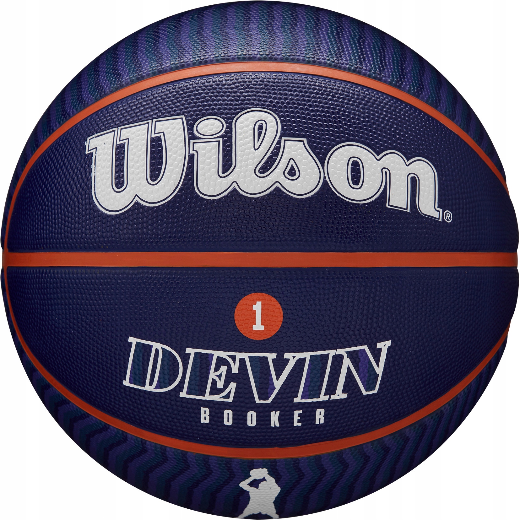 Wilson Nba Devin Booker #1 Phoenix Suns Piłka Do Koszykówki 7
