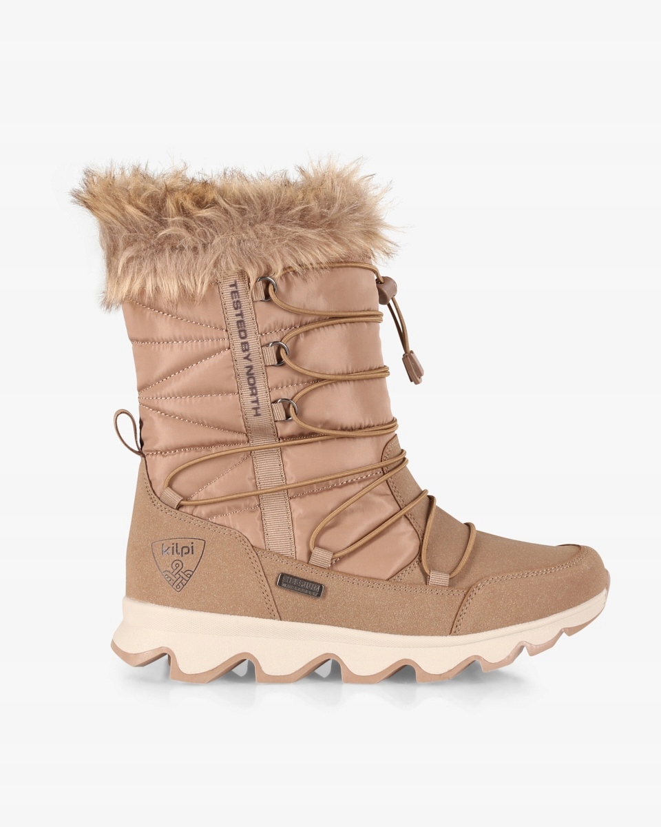 Dámské sněhule Kilpi Frozen High Wp-w hnědá 40