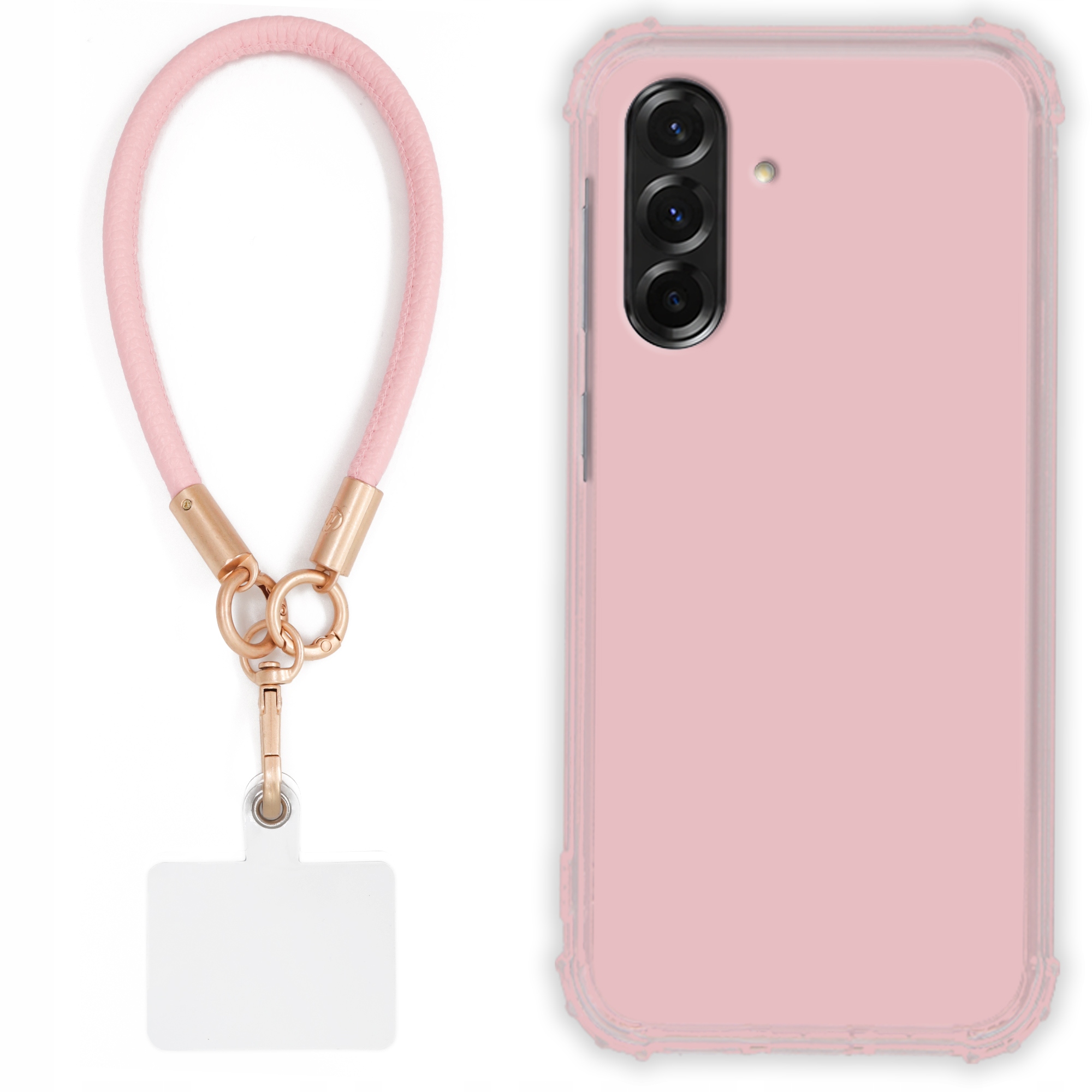 Puzdro Pre Samsung A37 5G Antishock Pinky Ružové Vodítko Sada Odolné