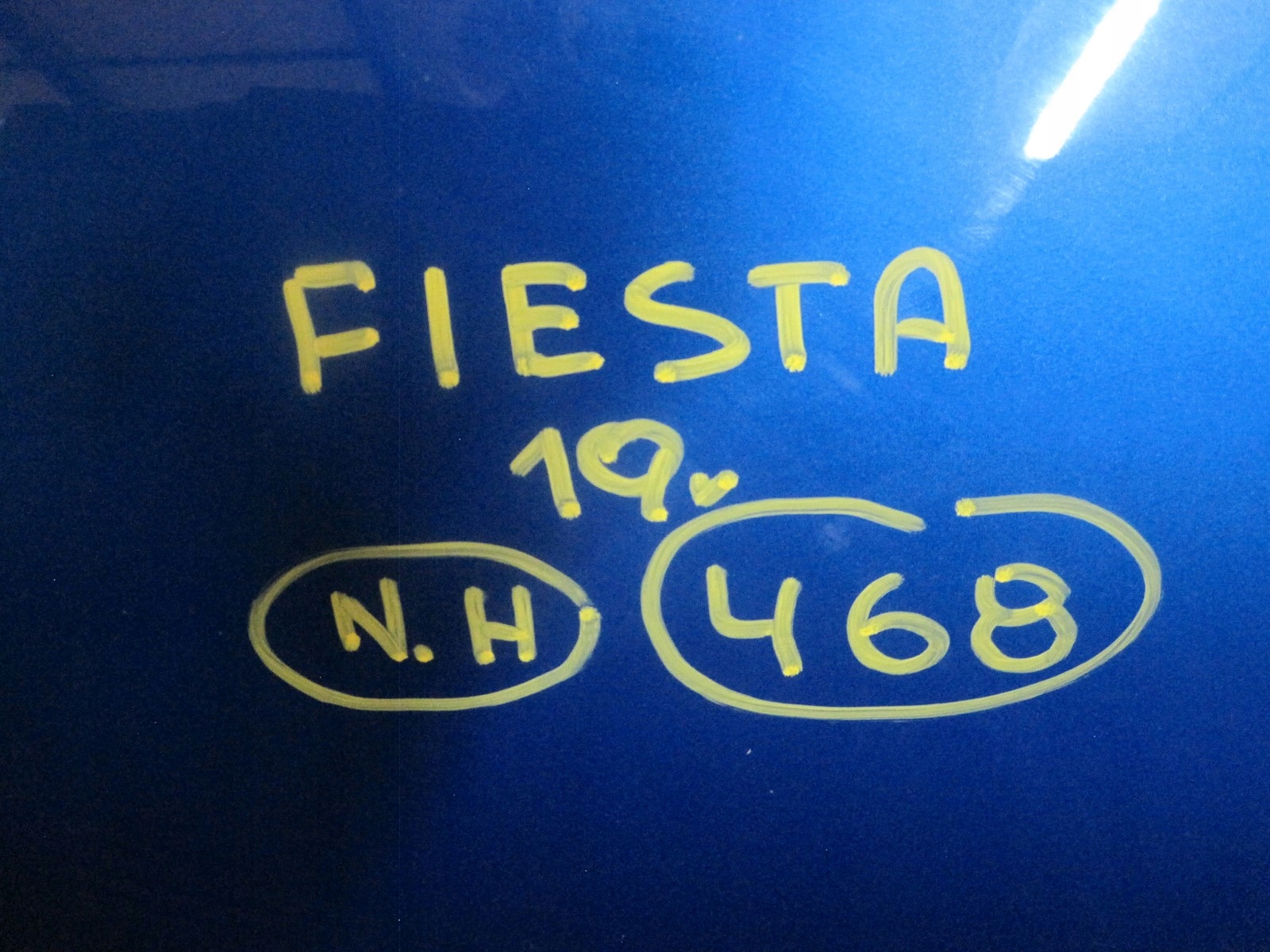 Capot FORD FIESTA MK8