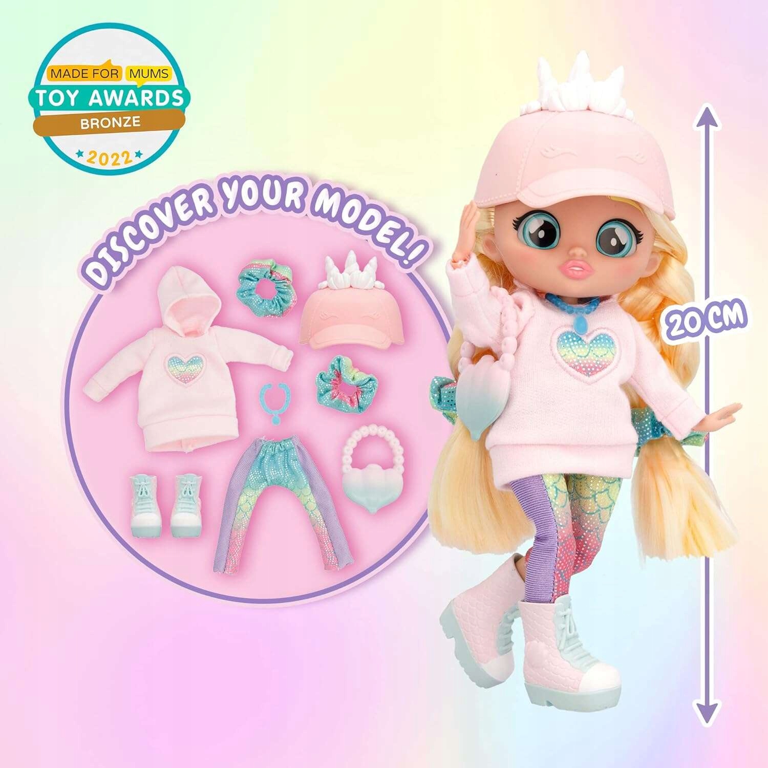 CRY BABIES BFF LALKA MODOWA STELLA 20 CM AKCESORIA GARDEROBA Marka Cry Babies