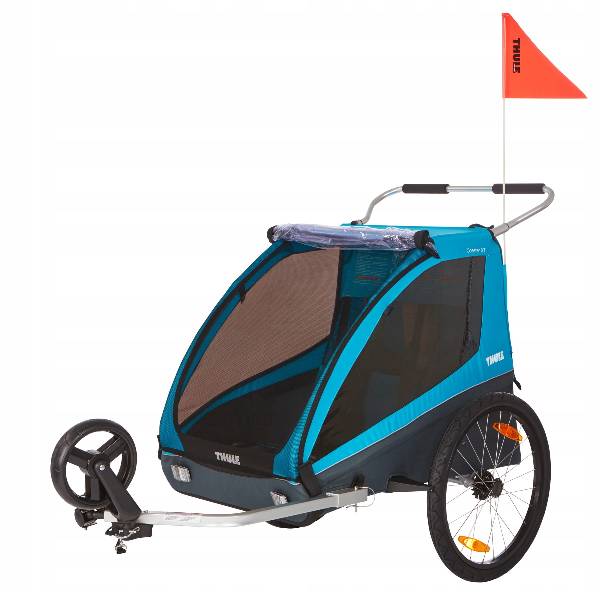 Przyczepka Thule Coaster Xt 2-dzieci niebieska