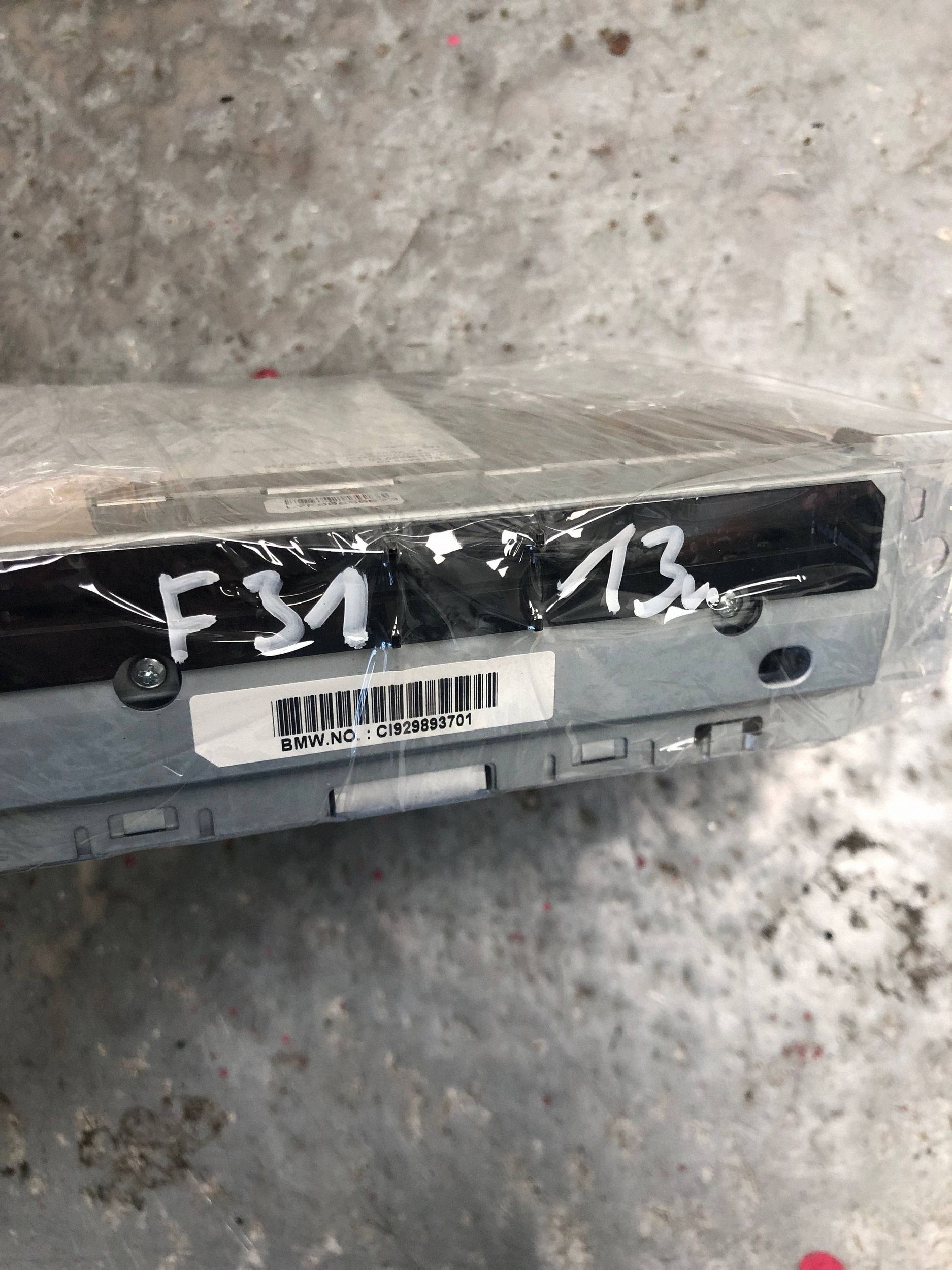player RADIO navigation BMW F31 9298937