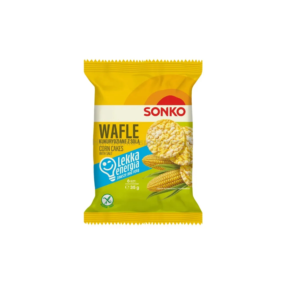 Sonko Solené kukuřičné oplatky 35 g