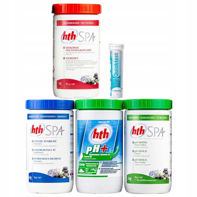 Štartovací set chlórová metóda N1 Mini 5|1 kúpeľná chémia