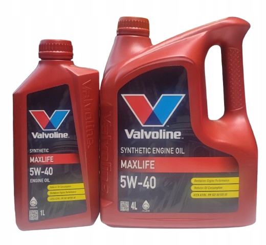 Olej Silnikowy Valvoline Maxlife 5W40 5W-40 5L