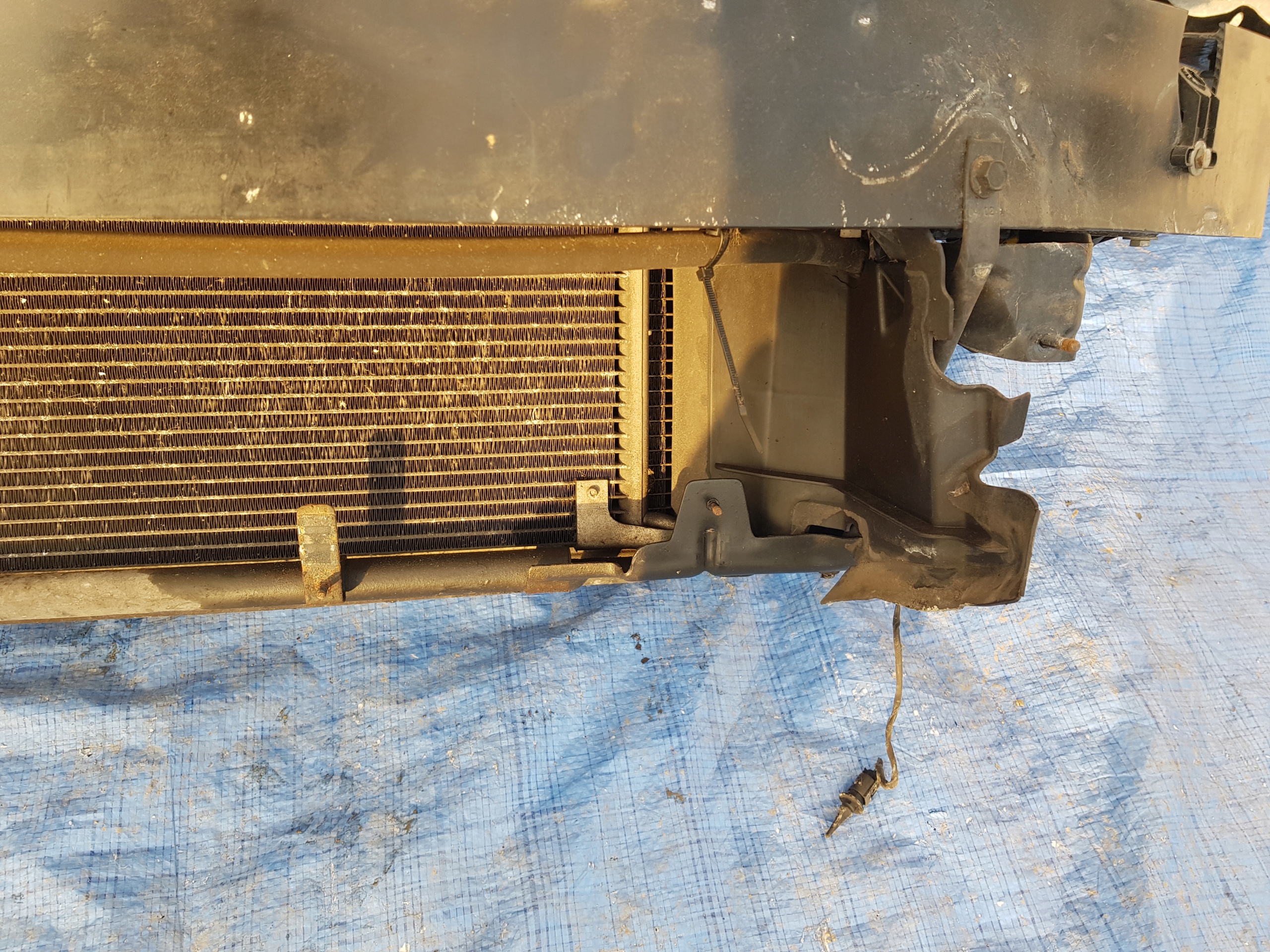 support panel for radiators radiator MERCEDES SL R230 W230 500 5.0 V8