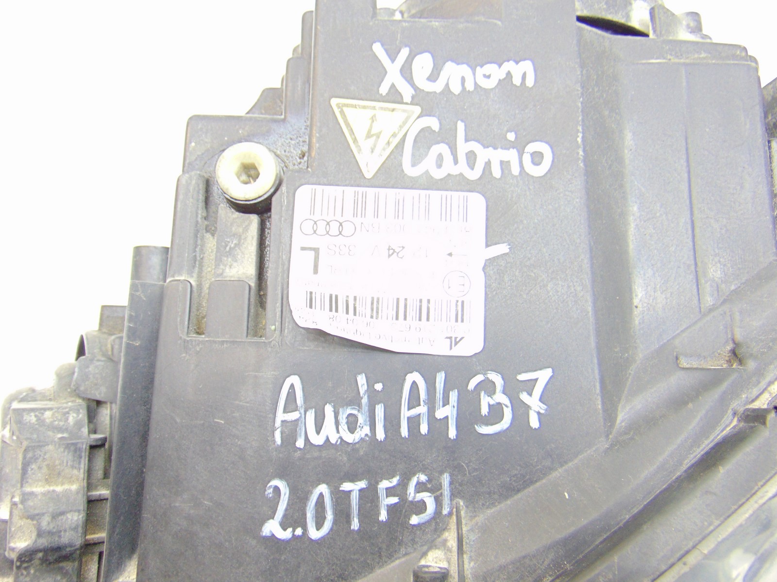 REFLEKTOR light left left front BIXENON AUDI A4 B7 CABRIO 8E0941003BN