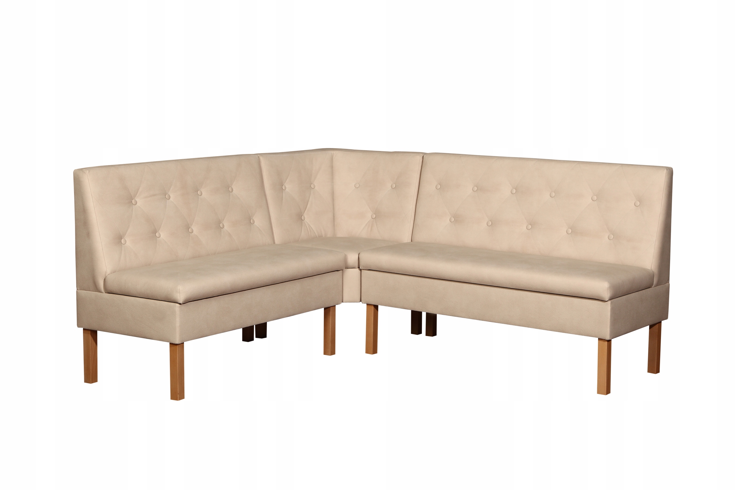 Narożnik do kuchni 140x160 schowki rogówka PRAGA