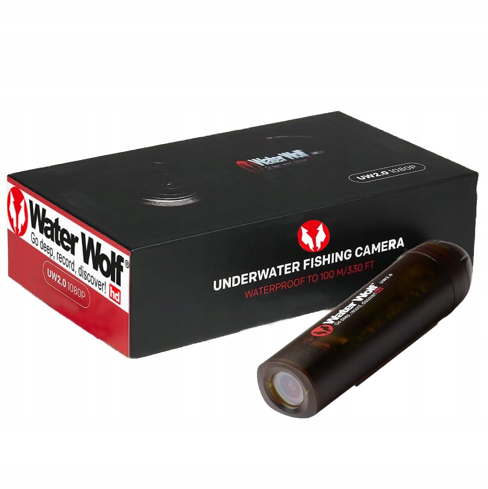 WATERWOLF 2.0 Kamera Podwodna WiFi Do Wędkowania 1080p HD 120° 100m — miniatura 8
