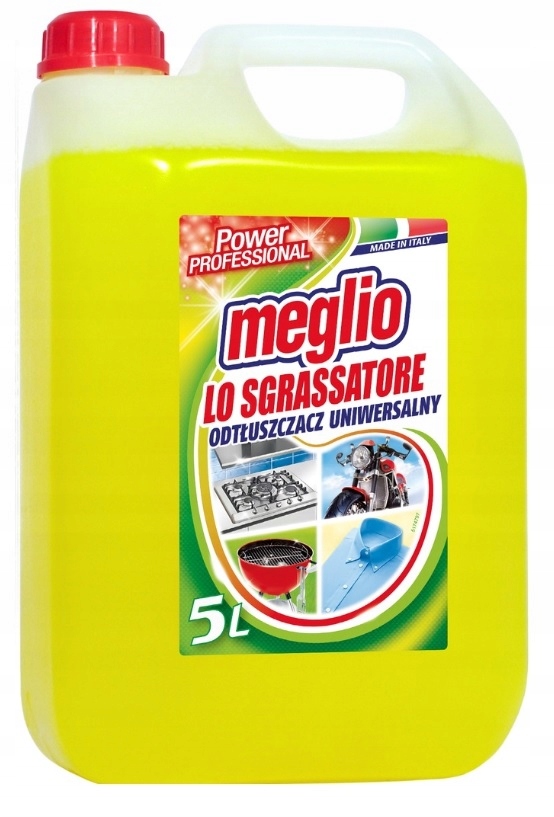 

Meglio Odtłuszczacz Uniwersalny Płyn Lemon 5L