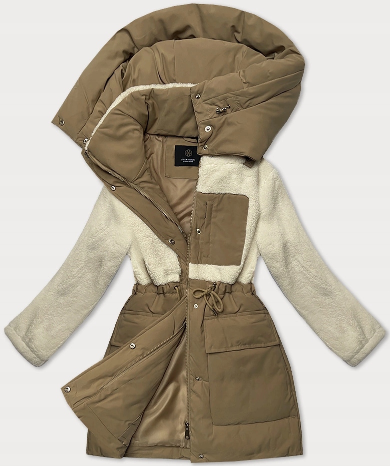 Přechodová Bunda WD2351 Béžová-ecru M (38)