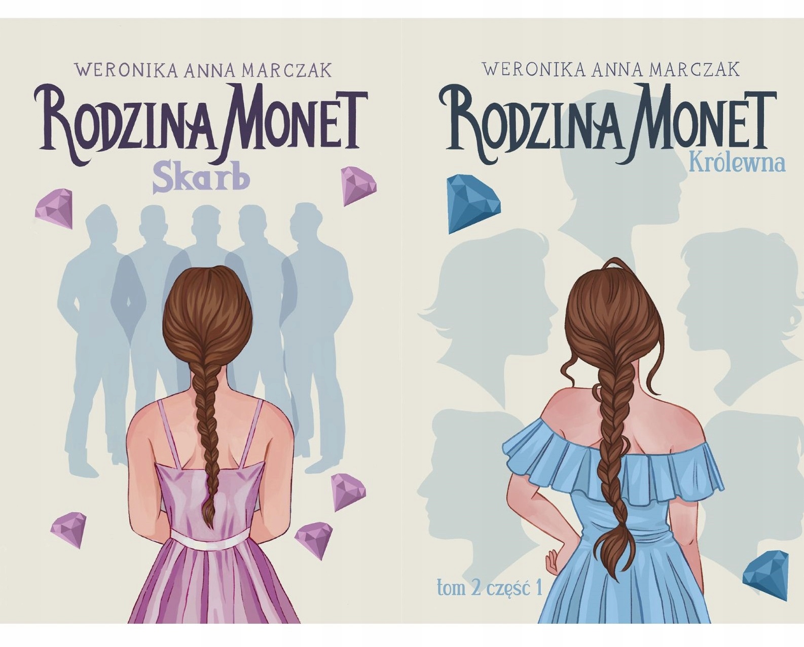 

Rodzina Monet Skarb Królewna Tom 1 i 2 Pakiet 2w1