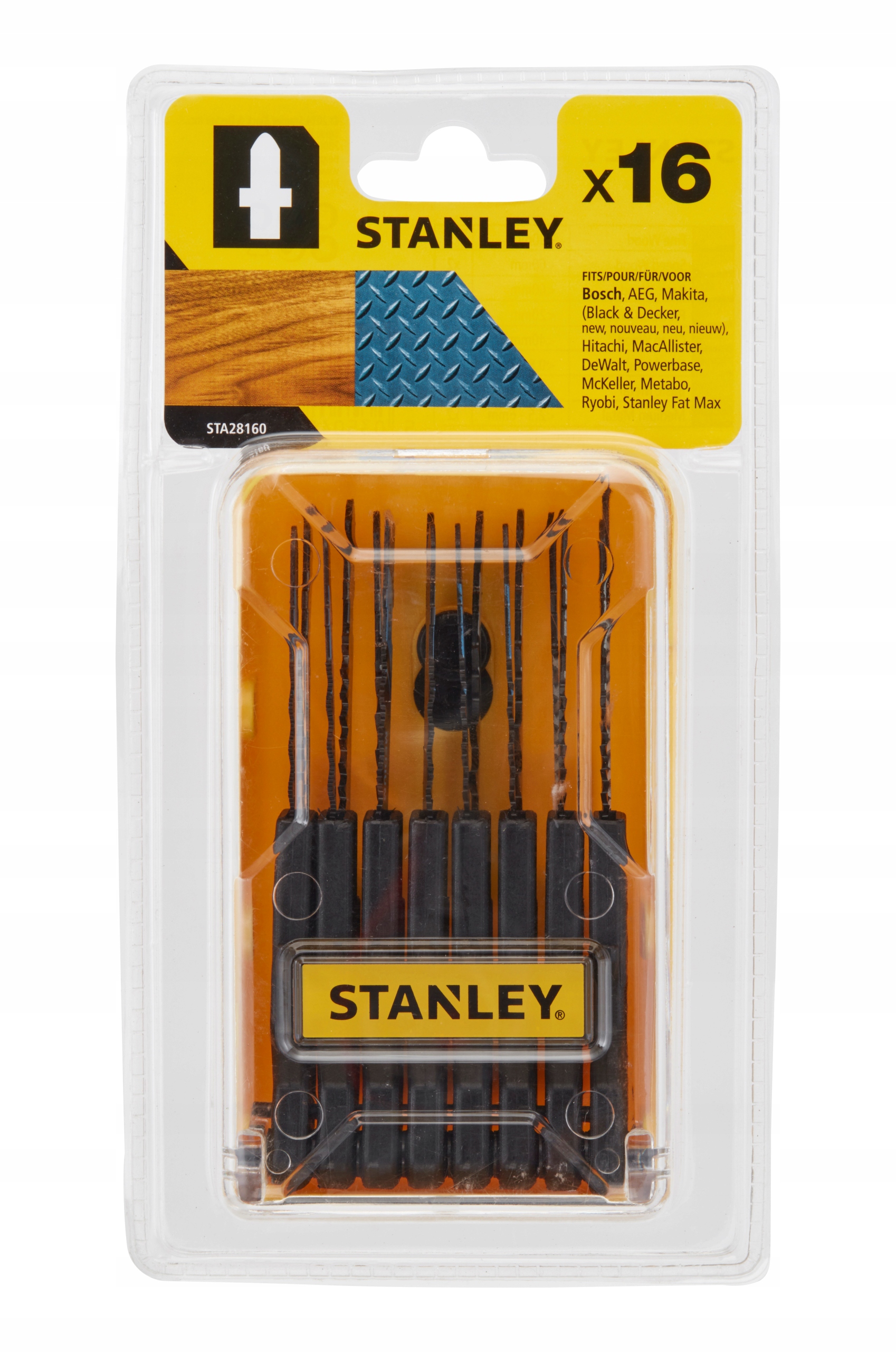 

Stanley Zestaw brzeszczotów Typ T 16szt STA28160
