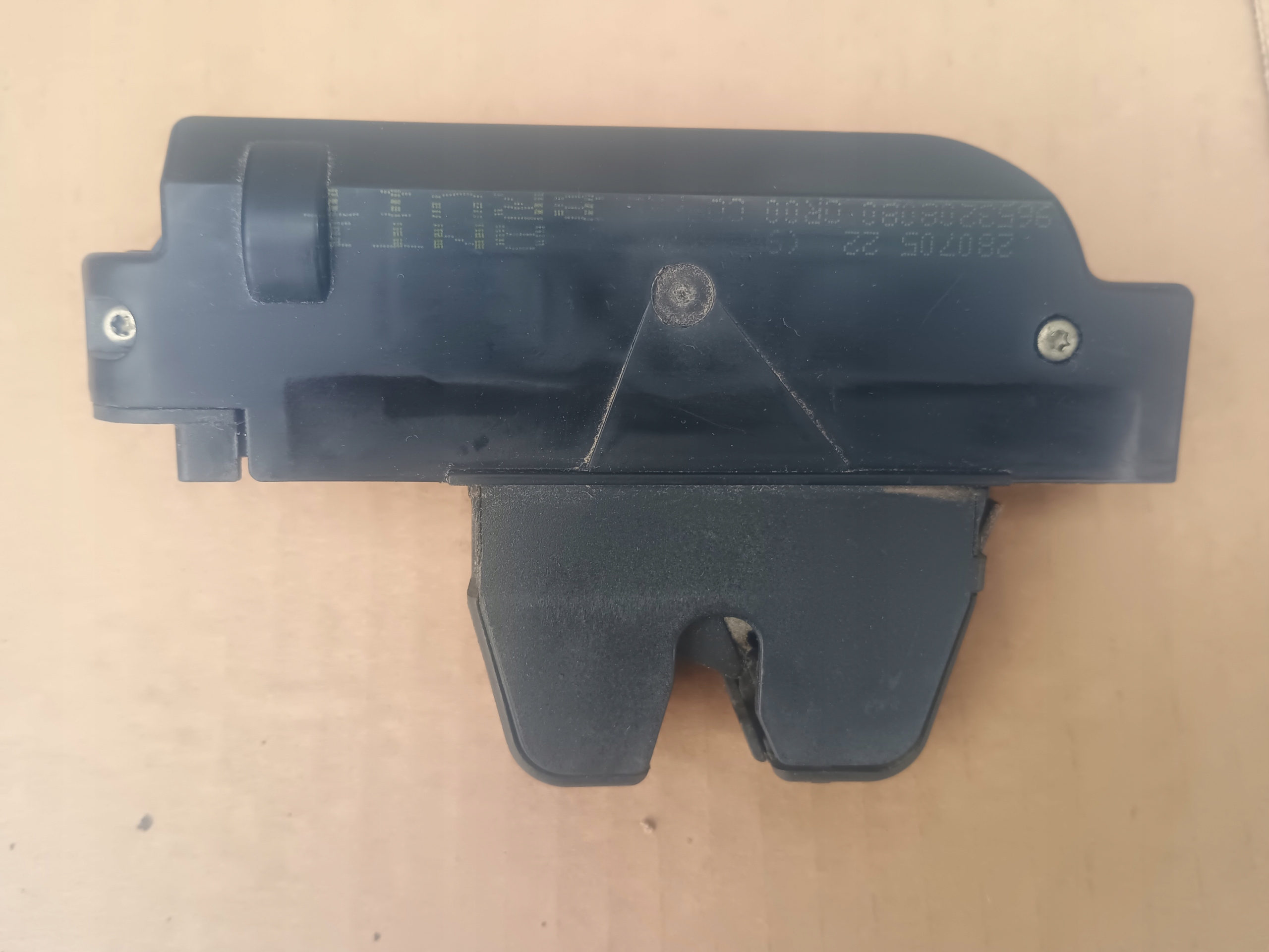 lock bonnet boot 9653208080 PEUGEOT 407 sedan
