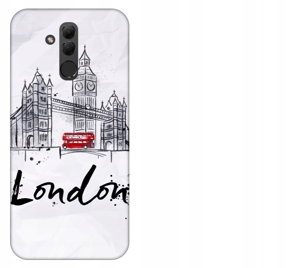 

Etui pokrowiec Huawei Mate 20 Lite Londyn Tower Br