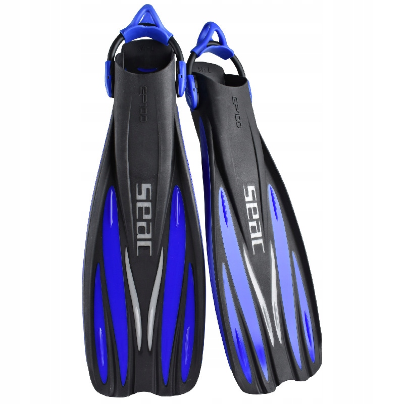 Płetwy paskowe regulowane do nurkowania Seac GP100 S niebieskie L-XL 43/45