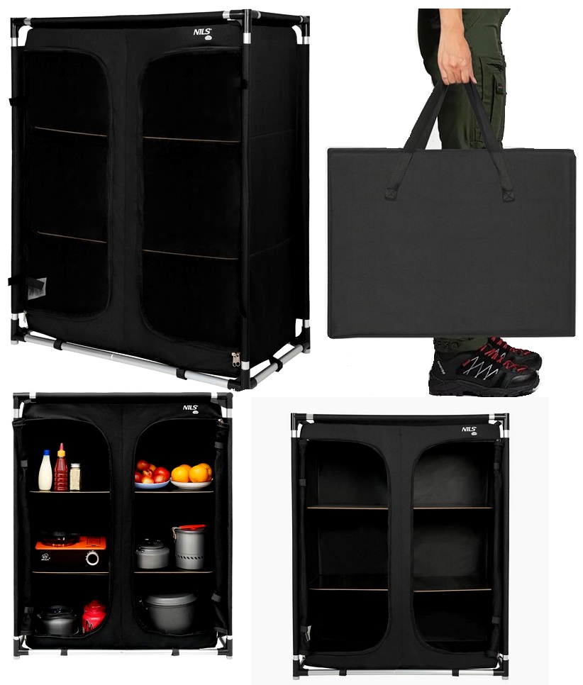Składana Szafka Turystyczna XL Nils Camp Na Wyjazdy Podróże