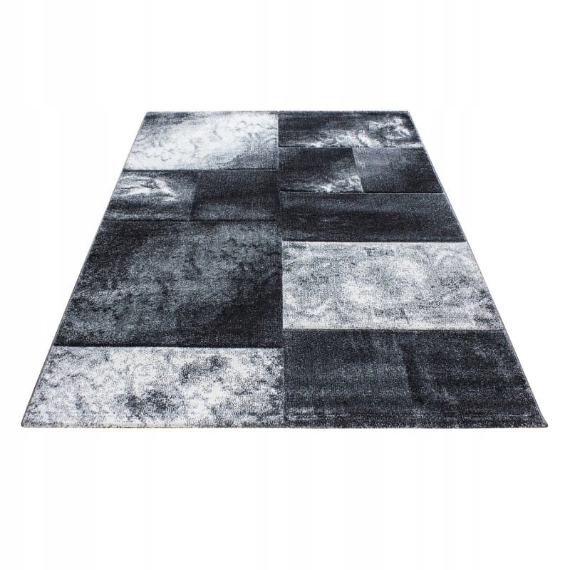 Dywan nowoczesny Hawaii Kwadraty szary 200 cm x 290 cm