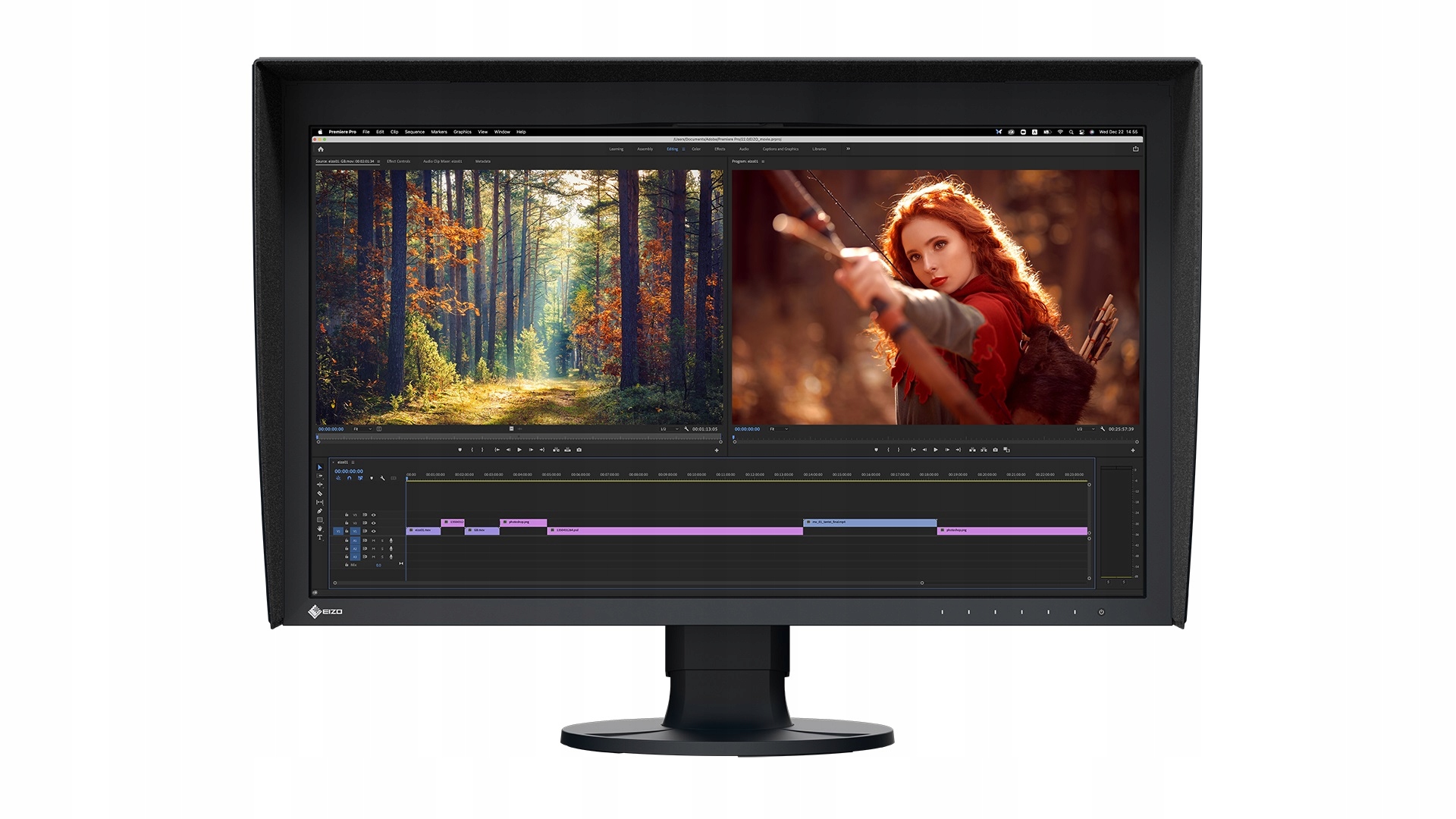 Eizo ColorEdge/ CG2700X/ 27"/ Ips/ 4K Uhd/ 60Hz/ 13ms/ Black/ 5R CG2700X