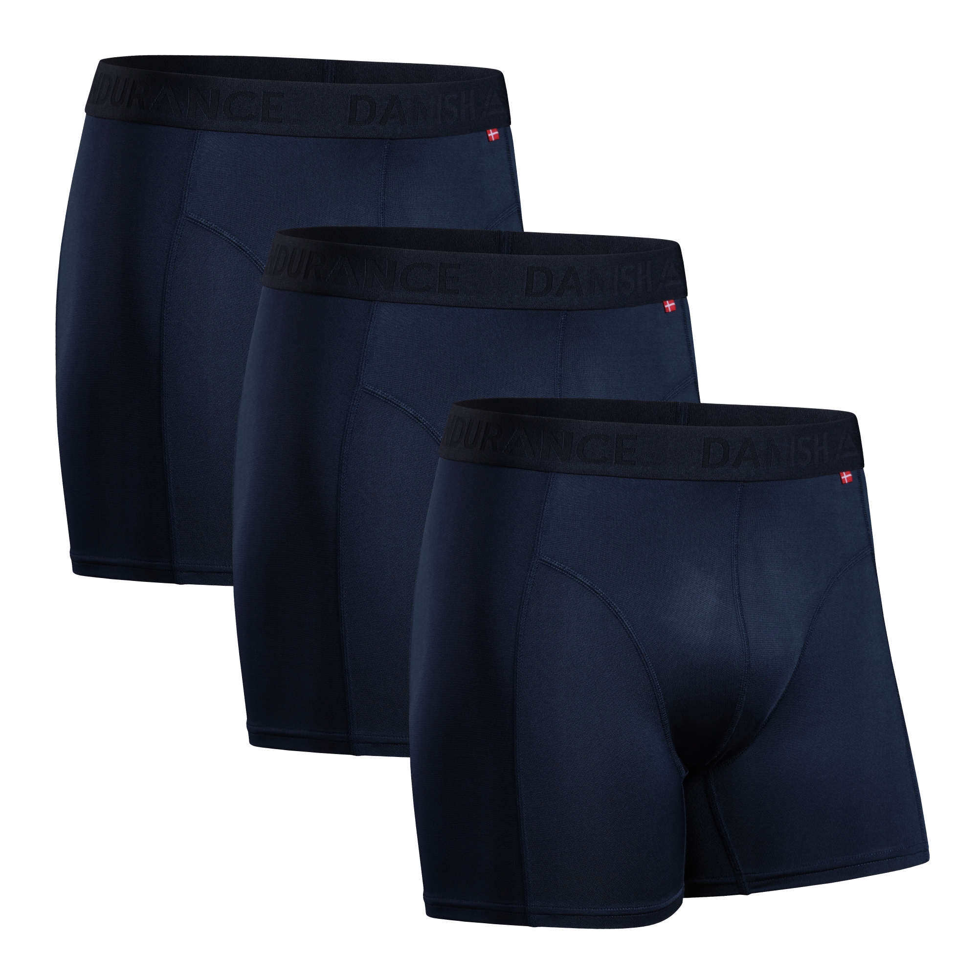 Bokserki Męskie Sportowe Danish Endurance Bielizna Termoaktywna 3-pak L