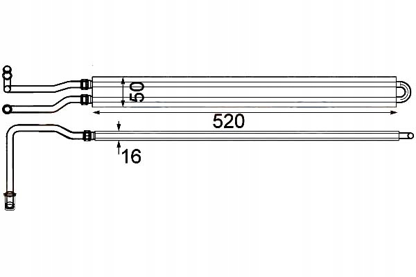 HELLA CHŁODNICA OLEJU [HELLA]