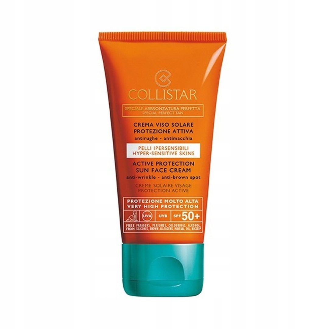Opalovací krém proti skvrnám Collistar Crema Solar Spf 50+ 50 ml