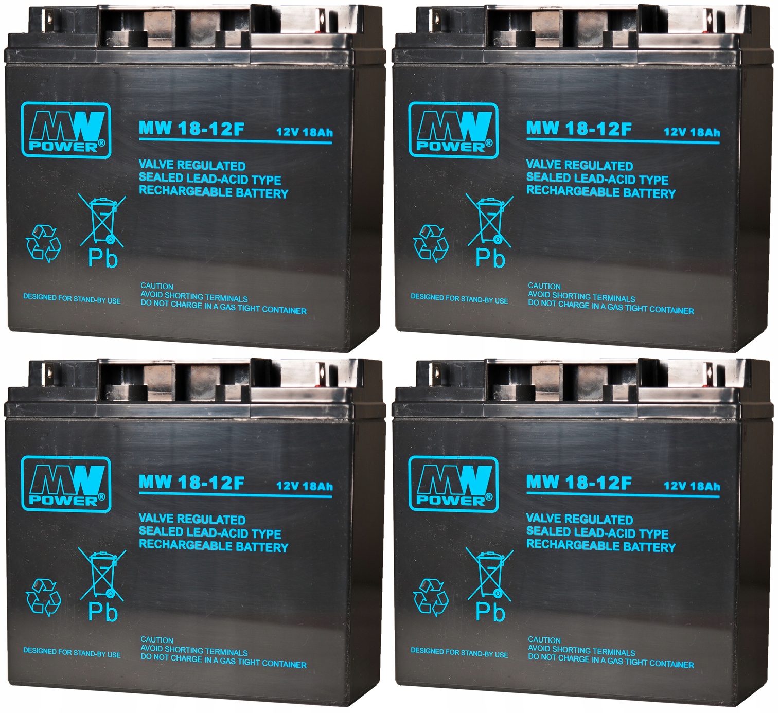 APCRBC11 RBC 11 #11 ZESTAW AKUMULATORÓW PAKIET BATERII UPS APC 4x MW 18-12F