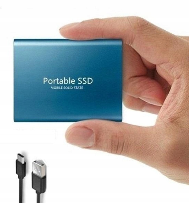 PORTABLE SSD 1TB PRZENOŚNY ZEWNĘTRZNY DYSK TWARDY TYP-C M.2 typ 3.1