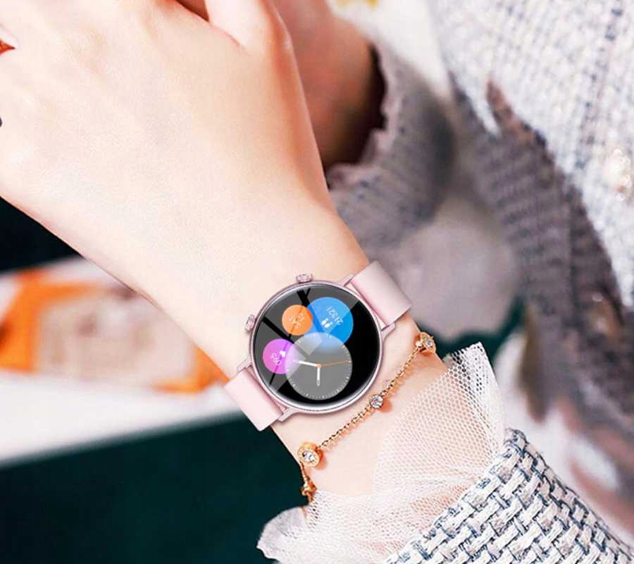 DAMSKI SMARTWATCH RUBICON ROZMOWY SMS EKG PULS RÓŻOWY SMART WATCH PRO Rodzaj smartwatch