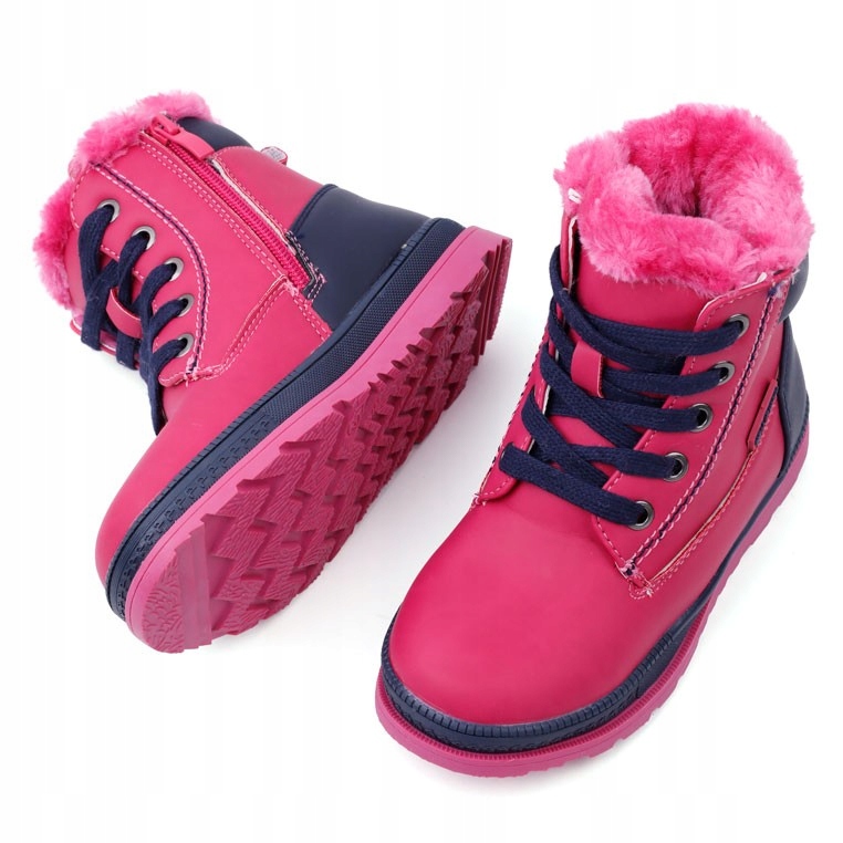 

Trapery śniegowce różowe 2 ocieplane r.30