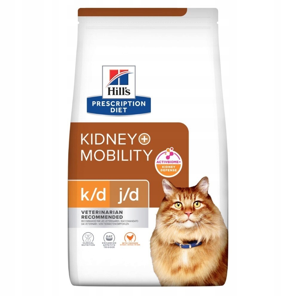 Hill's Pd k/d kidney mobility, chicken ,dla kota 3 kg