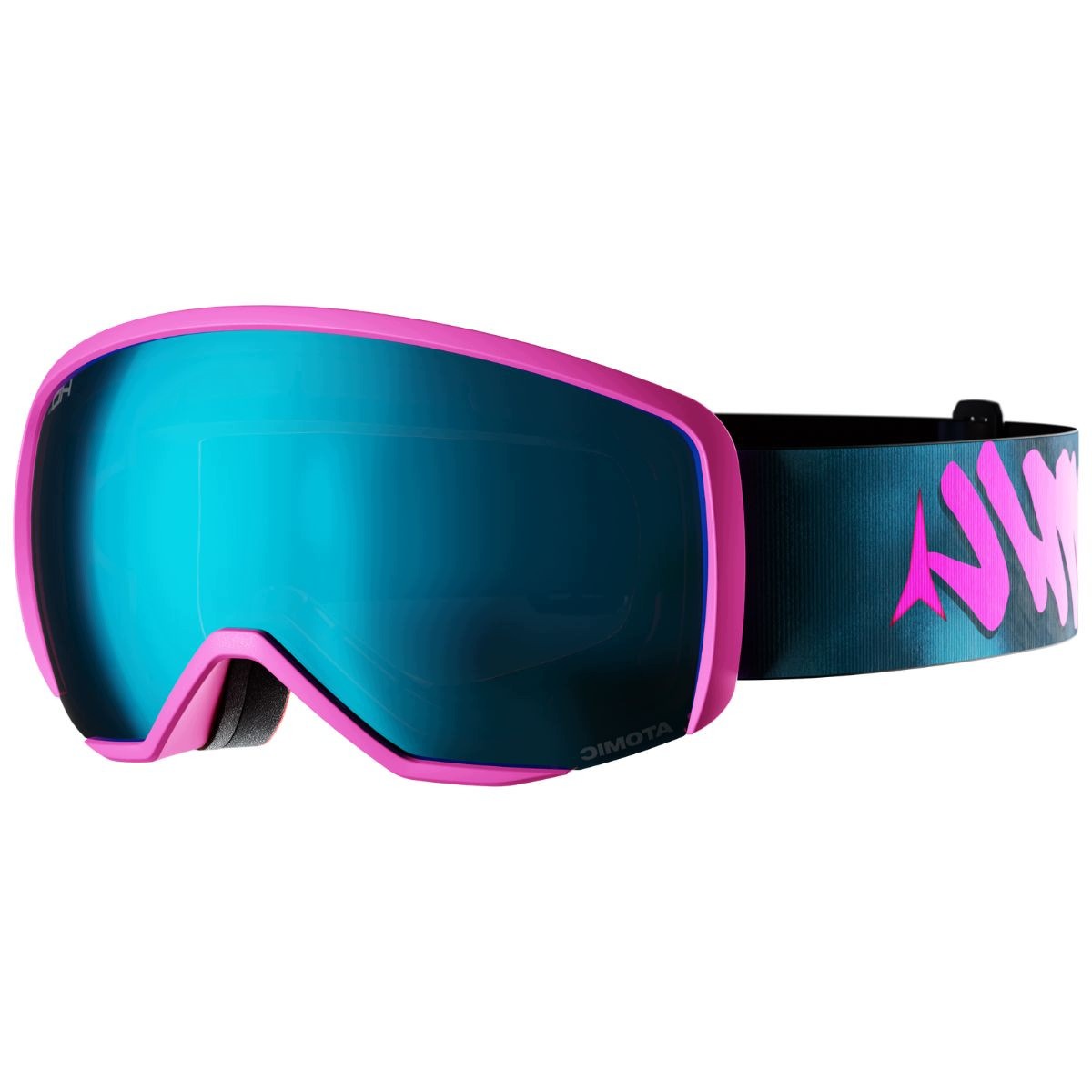 Gogle Atomic Revent Junior S Hd Graphic Pink 2027