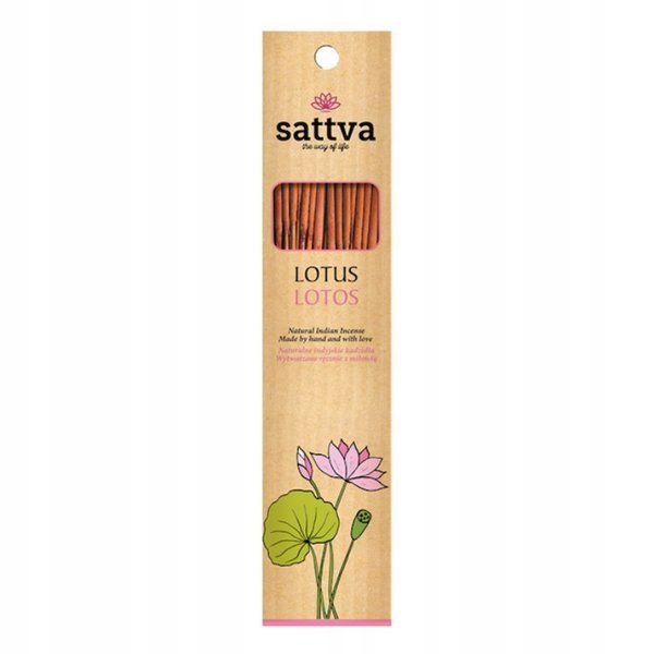 

Kadzidła Sattva Lotos 30 g (trociczki, kadzidełka)