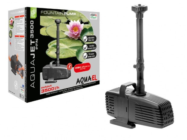 Aquael Pfn 3500 Pompa Fontannowa Fontanna Do Oczka Wodnego Stawu 3500l/h