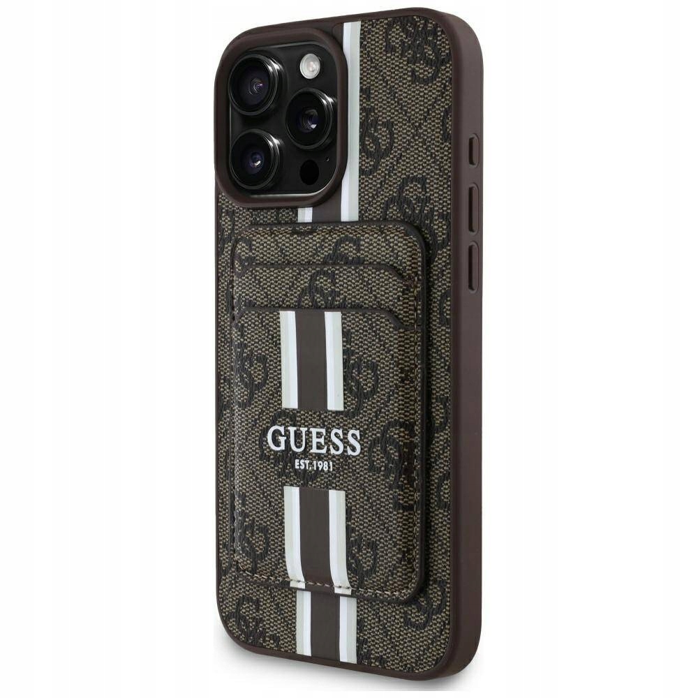 Zadní Kryt Guess pro Apple iPhone 16 Pro Max, hnědý