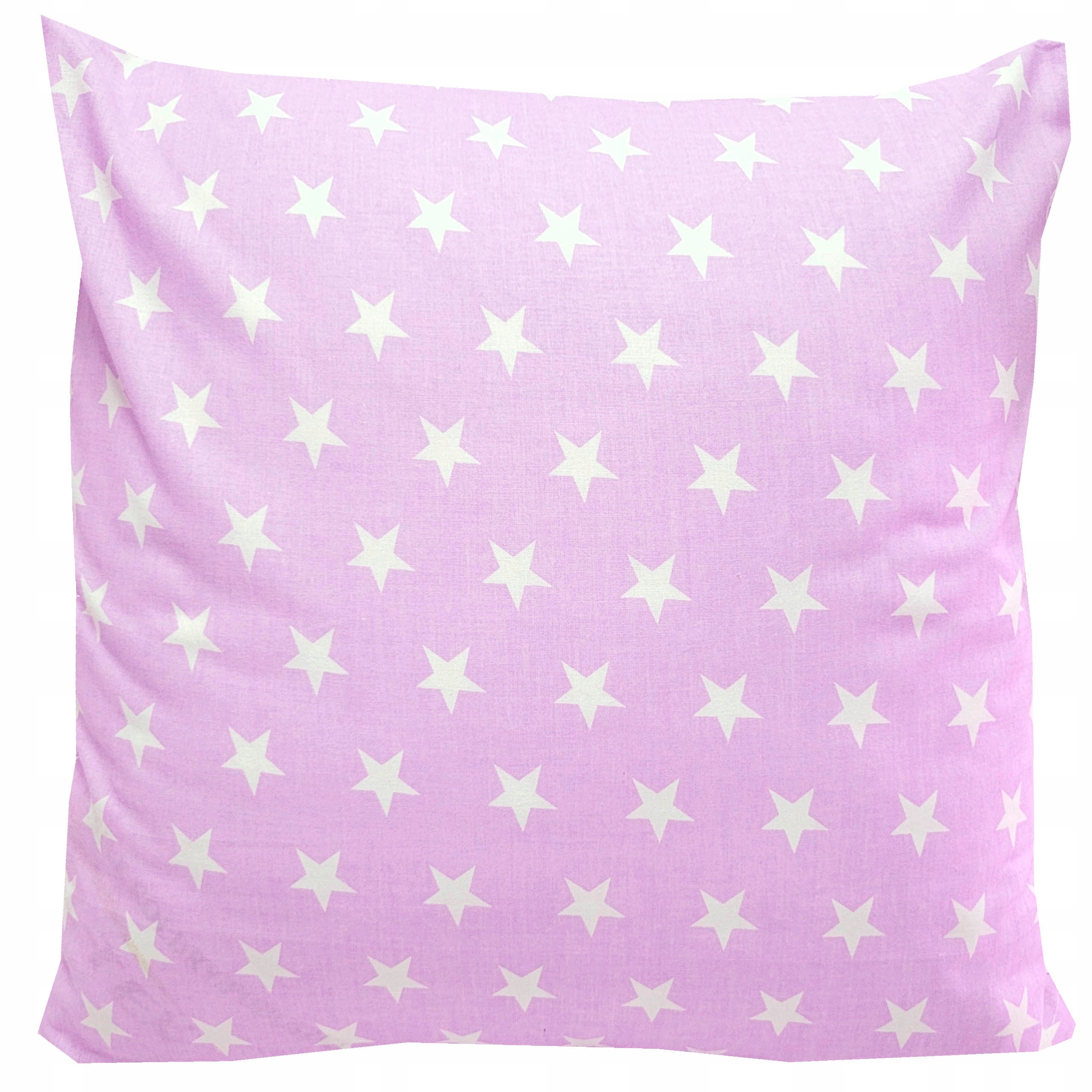 Poszewka na poduszkę 70x80 Różowa gwiazdka