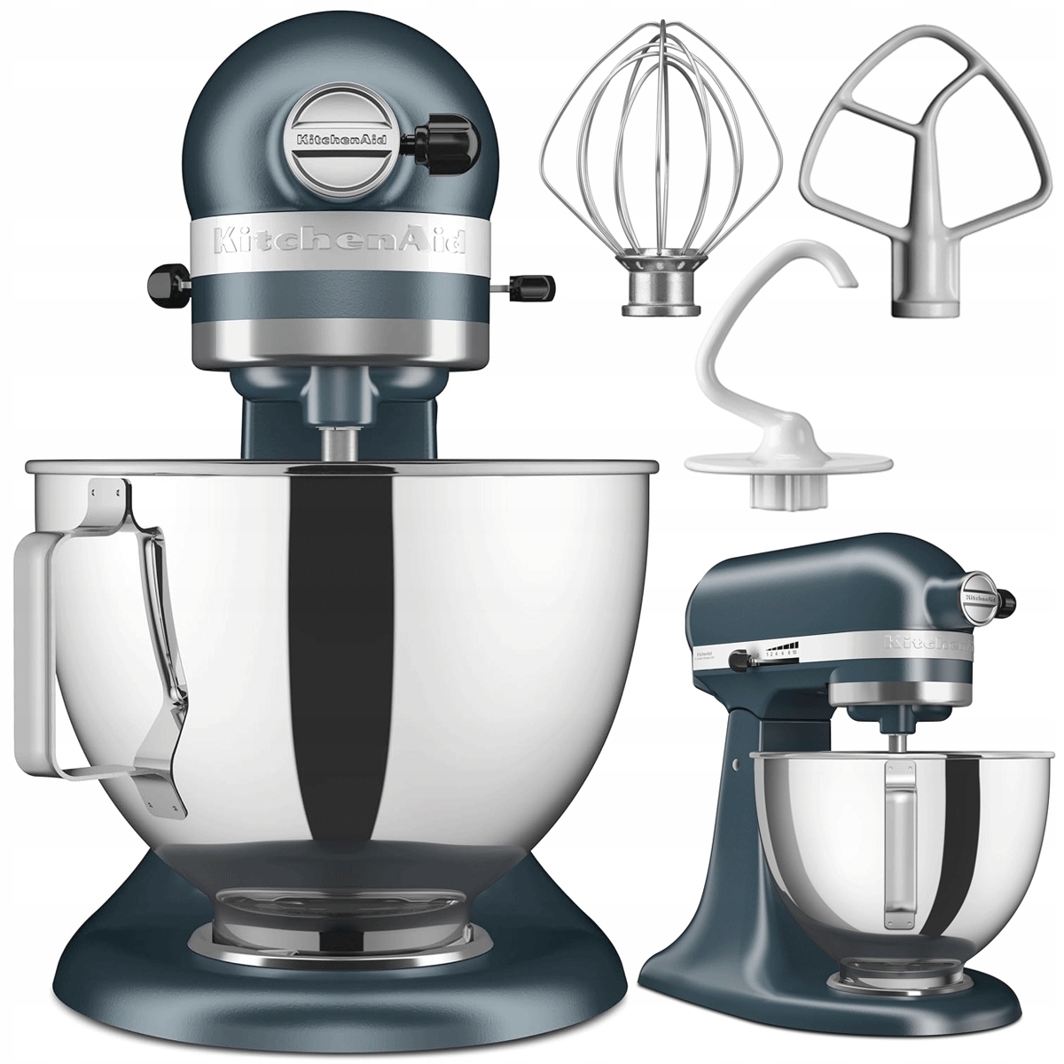 Planetární kuchyňský robot Mixér KitchenAid 4,3L 5KSM95PSEBS Blue Steel (Modrá ocel)